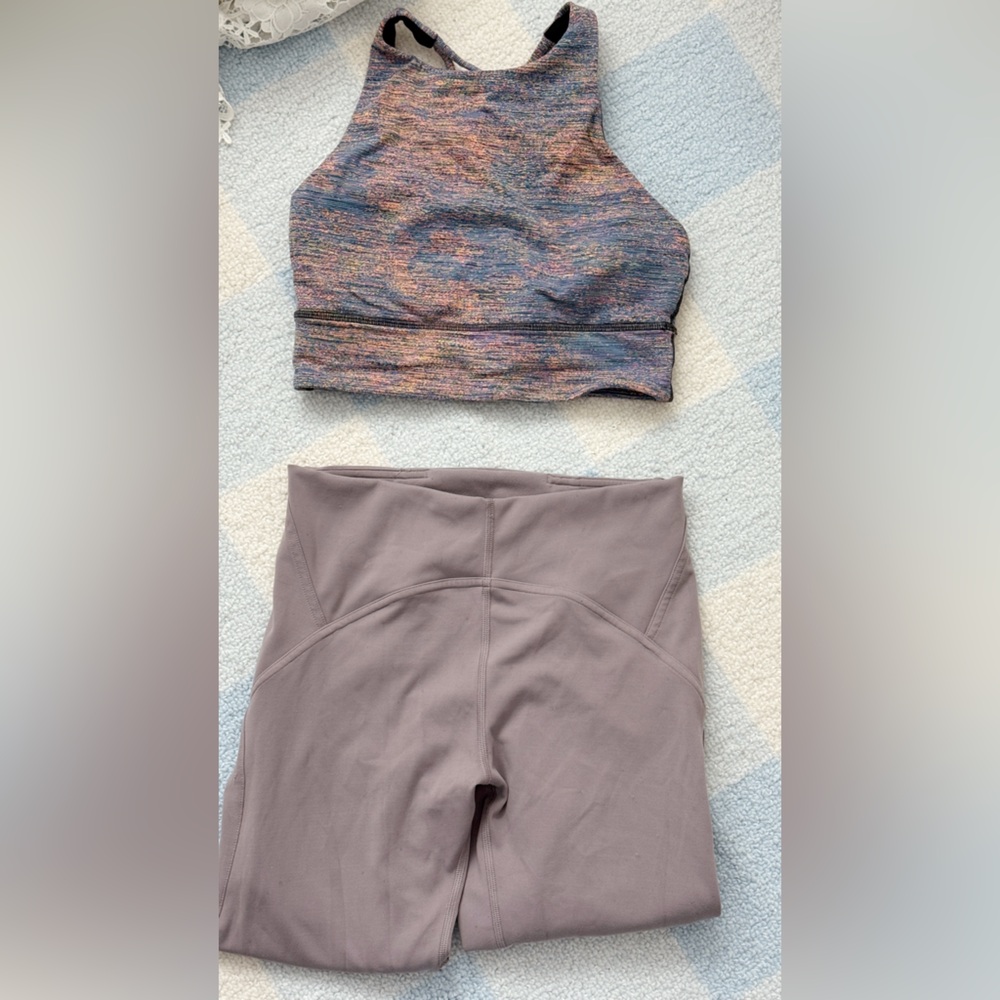 Lululemon Matching Workout Set | Top + Shorts | Size 6